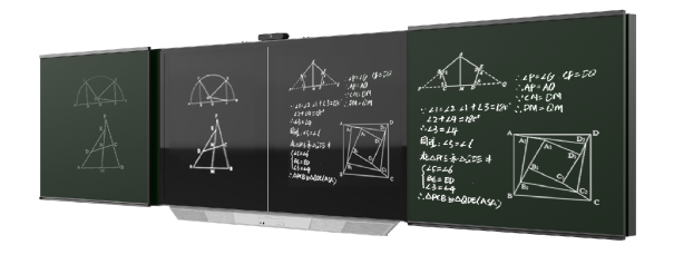 五段式（智能板書(shū)）推拉綠板